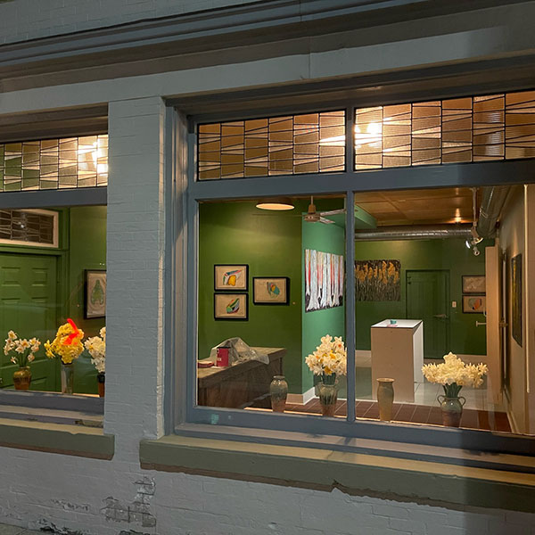 grocery store front windows